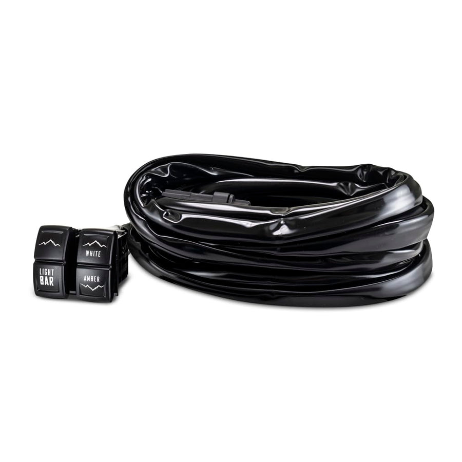 Borne Off-Road Light Bar Wire Harness Mishimoto For 10-20in Bar