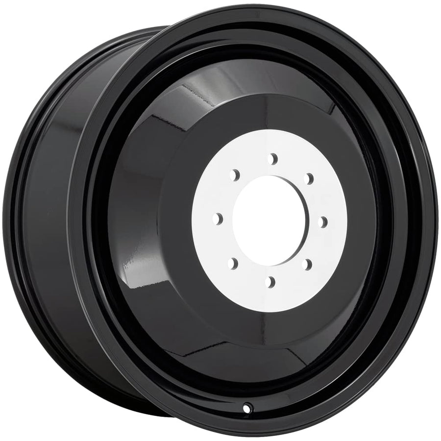 1PC FUEL D500 DUALIE INNER Black Wheel (20 x 8.25 inches /8 x 210 mm, 97 mm Offset)