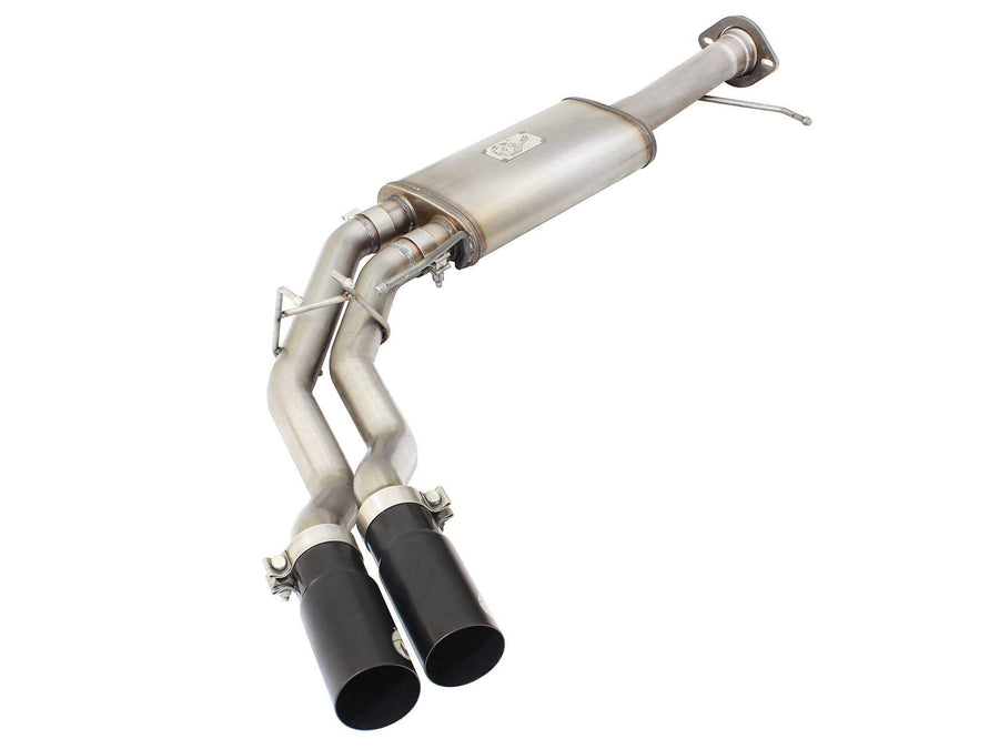 Rebel Series aFe Power 49-43071-B Stainless Steel Cat-Back Exhaust System (Black Tips)