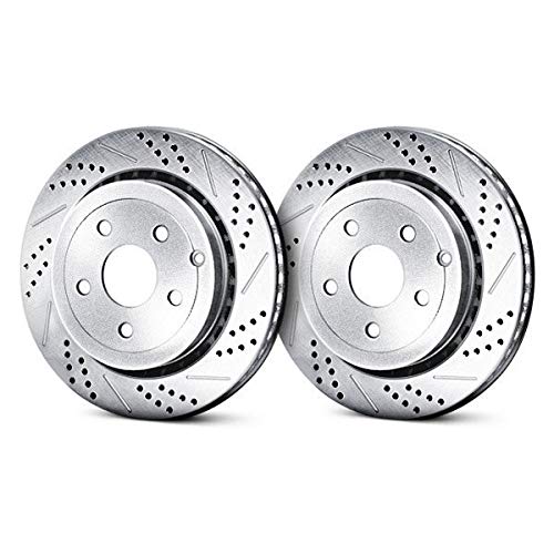 Front Brake Rotor 5 Lug Integral Hub Sport Rotors