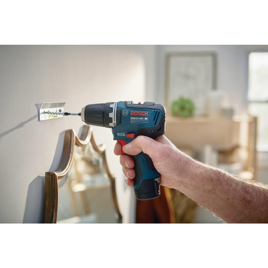 GXL12V-220B22 Bosch 12V Max 2-Tool Combo Kit with 3/8 In. Drill/Driver, 1/4 In. Hex Impact Driver and (2) 2.0 Ah Batteries