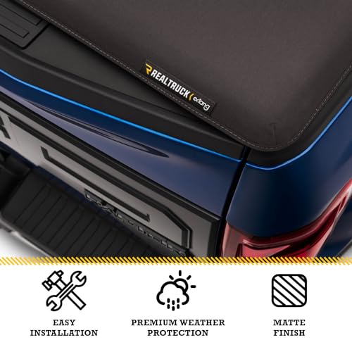 Extang RealTruck Trifecta 2.0 Signature Soft Folding Truck Bed Tonneau Cover | 94766 | Fits 2008 - 2011 Dodge Dakota Crew Cab 5' 5" Bed (64.9")