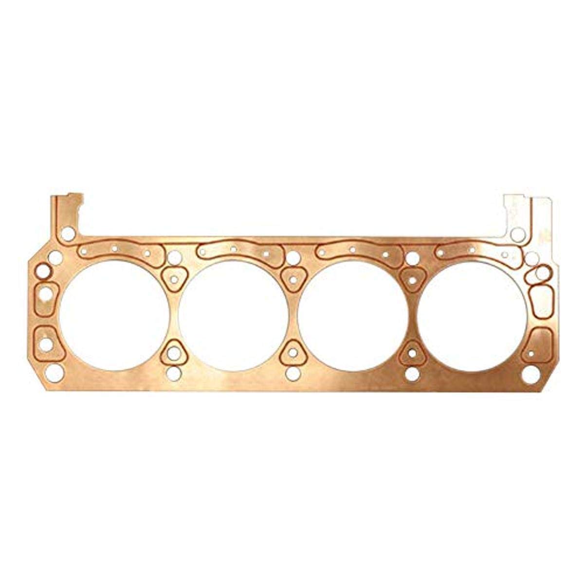 Cylinder Head Gasket, SCE GASKETS Titan, 4.155 in Bore, 0.043 in Compression Thickness, Copper, Driver Side, Small Block Ford, Each