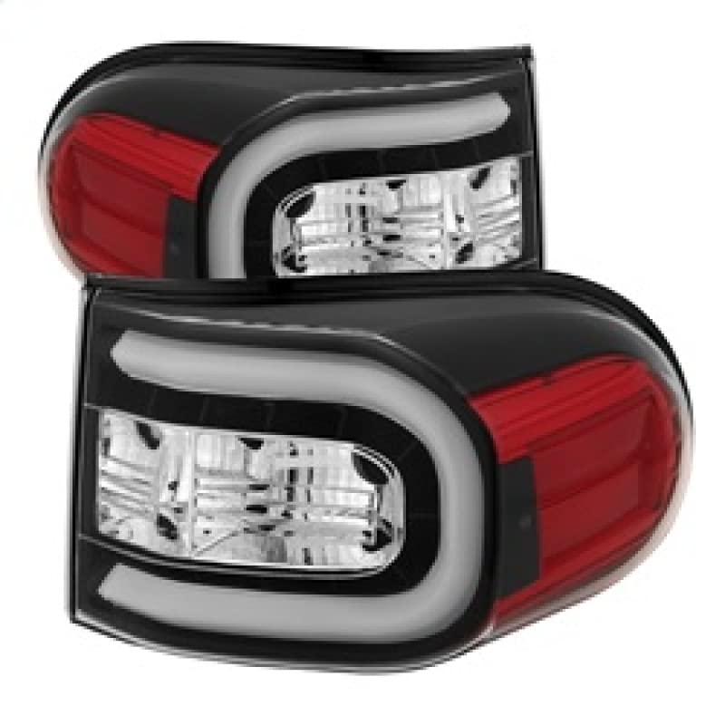 LED Tail Lights Spyder Auto 5079442 Black/Clear