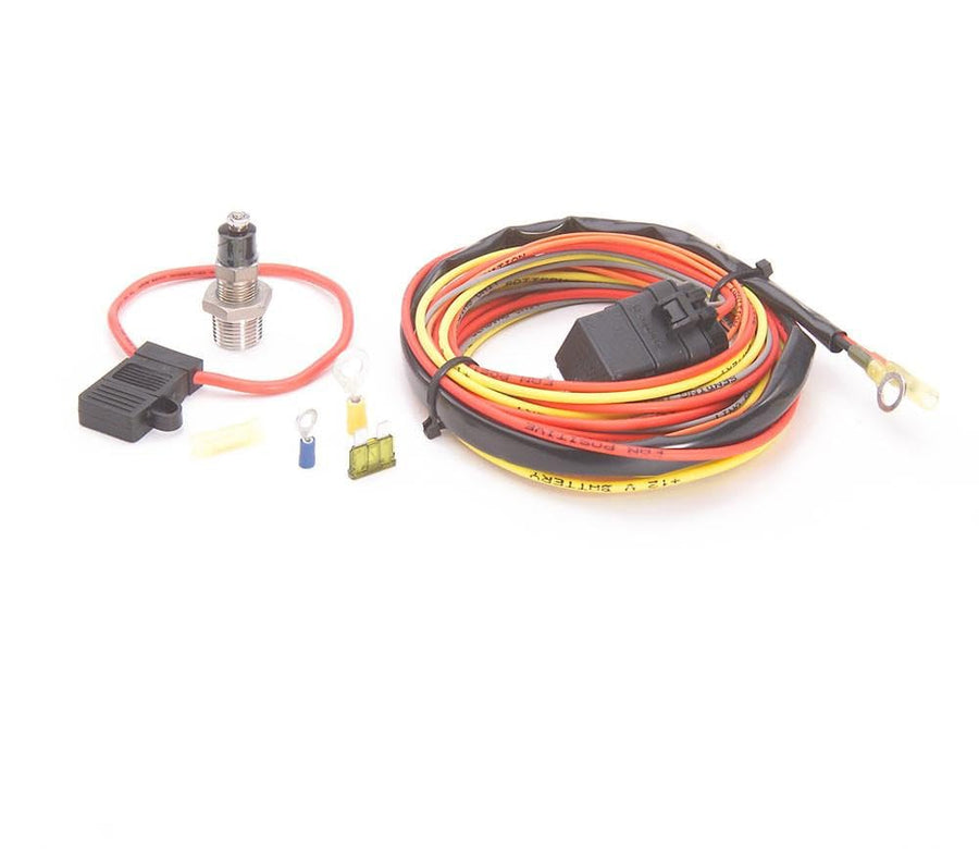 Electric Fan Wiring Harness Kit Be Cool W/Sending Unit, 1 Pack