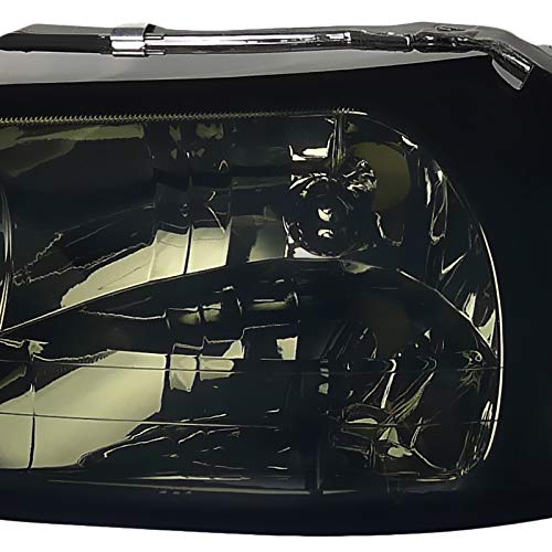 LH-MST99G-RS Spec-D Tuning Headlights- Smoke FORD MUSTANG 94-04
