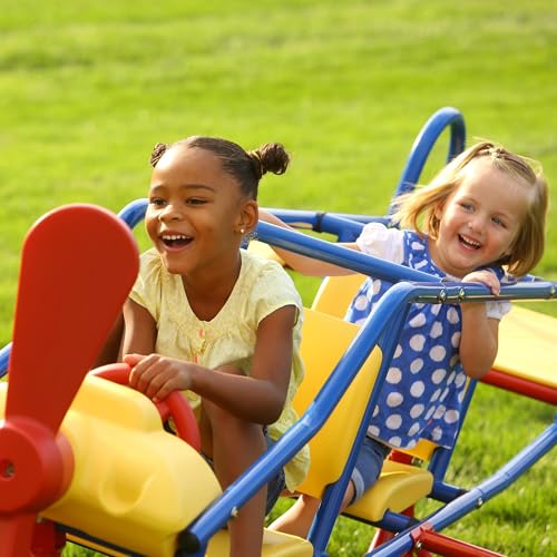 Ace Flyer Lifetime Airplane Teeter Totter - Primary Colors (151110)