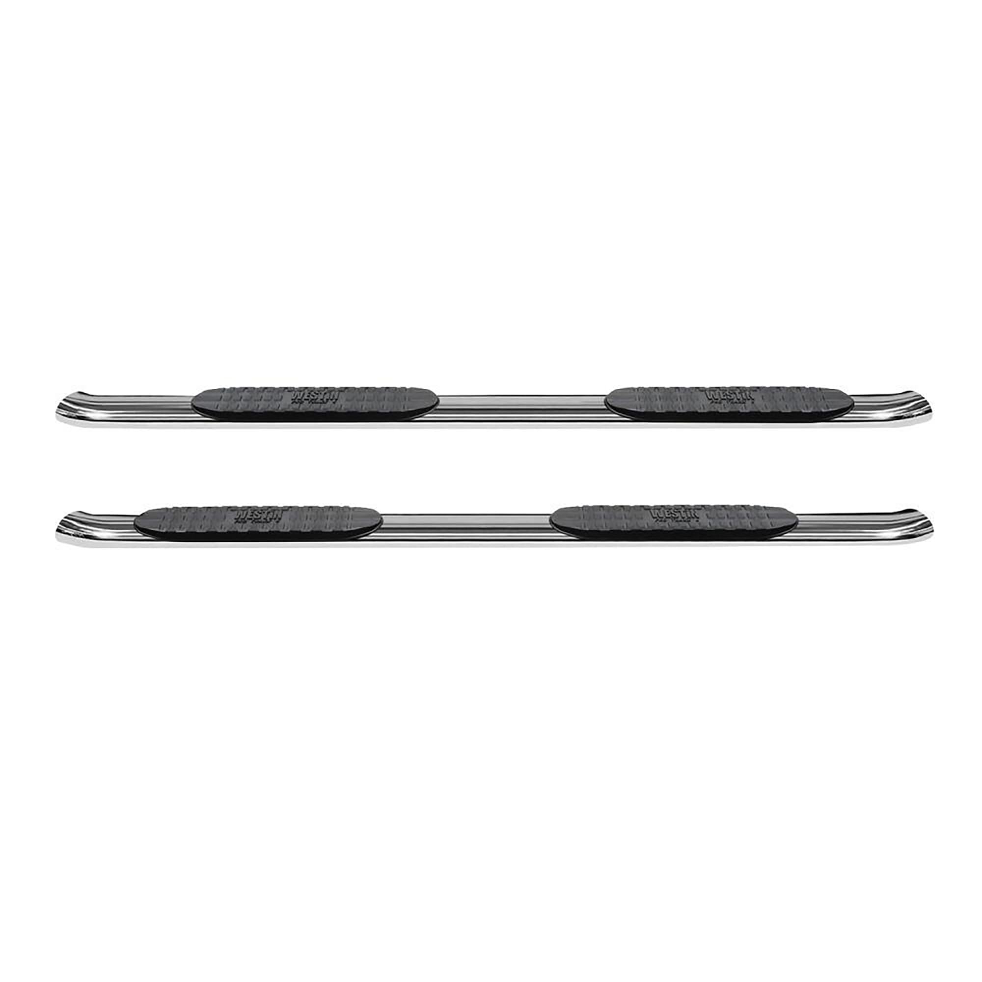Pro Traxx 4 Oval Nerf Step Bars Westin 21-24080 fits 2019-2023 Ram 1500 Crew Cab (Excl. Ram 1500 Classic) Polished SS 1 Pair