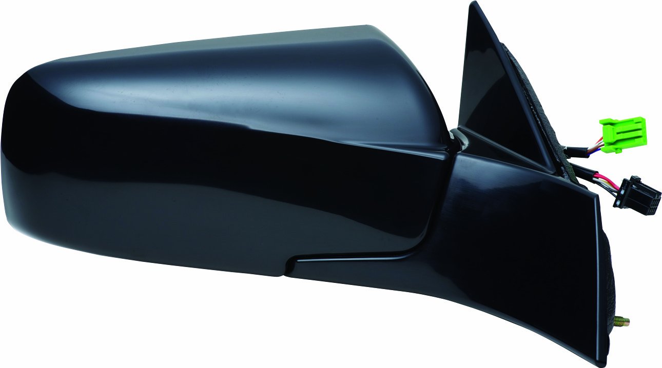 Fit System Mirror Passenger Side for Cadillac CTS, w/Memory, Black, PTM, Foldaway, Blue Lens, Heated Power