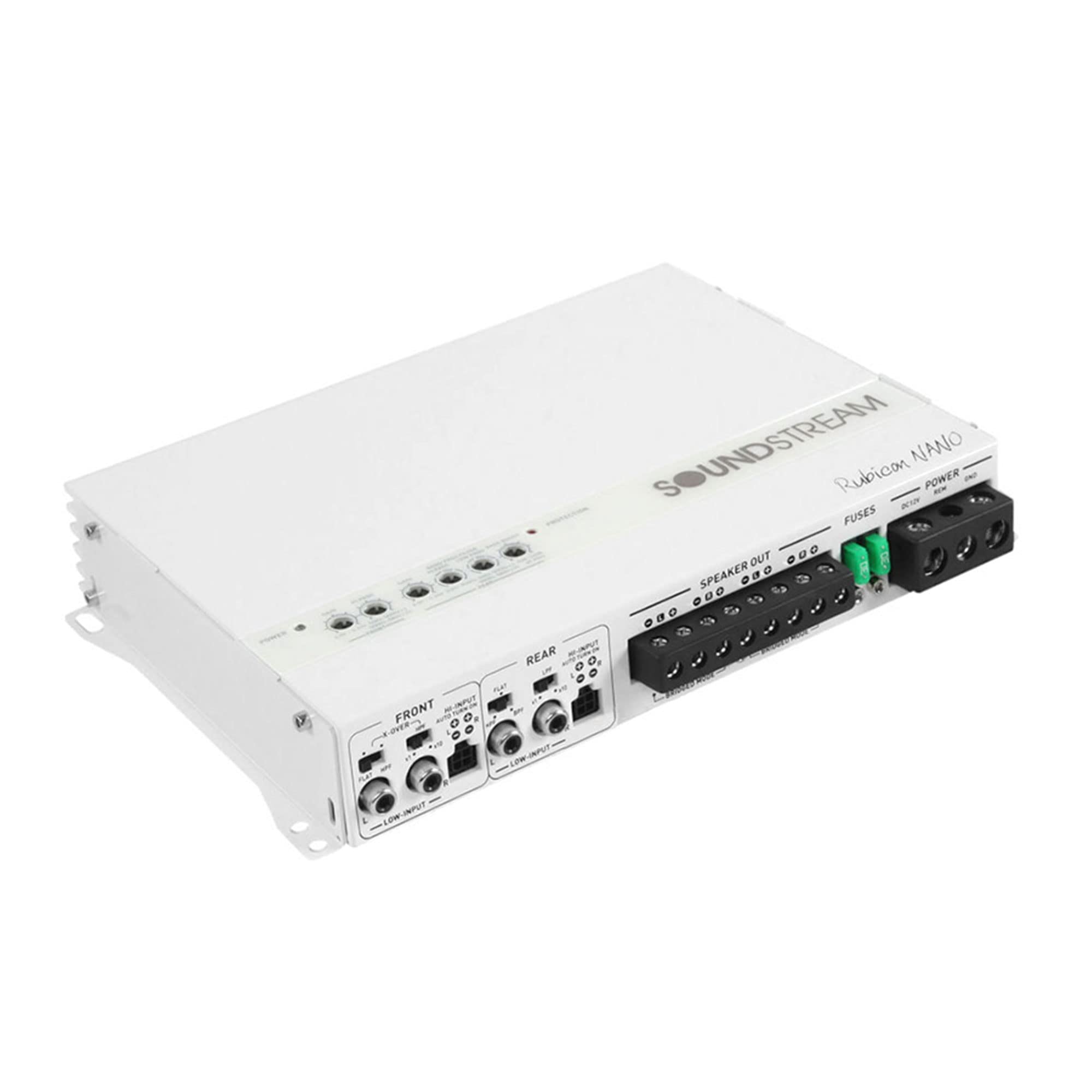 Rubicon MR4.1400D Soundstream Nano Marine 1400W Class D 4-Channel Amplifier,White