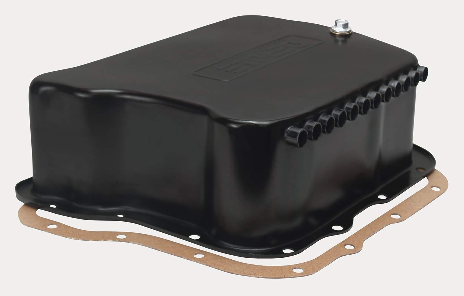 Transmission Cooling Pan Derale 14210 for Dodge A518 (46RH, 46RE) / A618 (47RH, 47RE, 48RE), Black