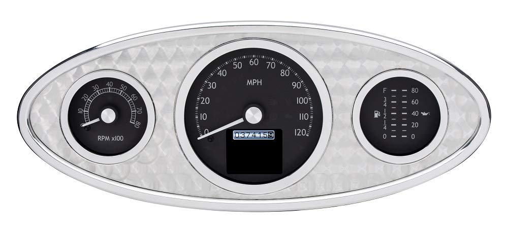 Dakota Digital Retrotech RTX-32F-X Gauge Instrument System Compatible with 1932 Ford Car