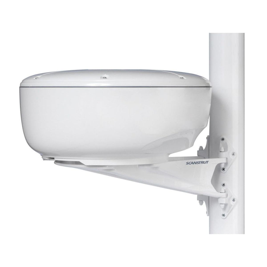 Mast Mount Scanstrut M92722 for 18" and 24" Raymarine, Garmin, and HALO24 , White
