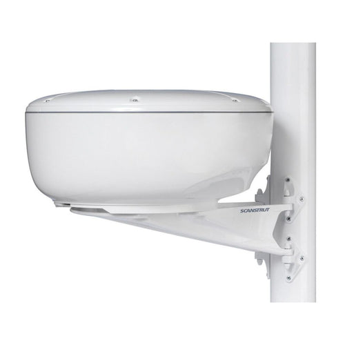 Mast Mount Scanstrut M92722 for 18" and 24" Raymarine, Garmin, and HALO24 , White