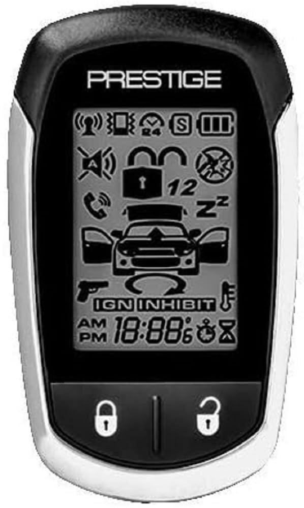 Remote Prestige APS997Z 2 Way LCD