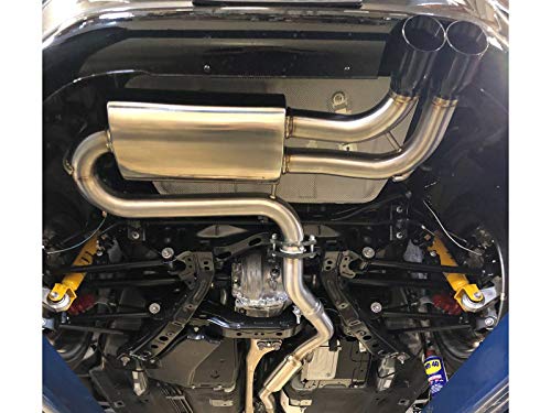 aFe Power Exhaust System Performance, AxleBack, Black Tip