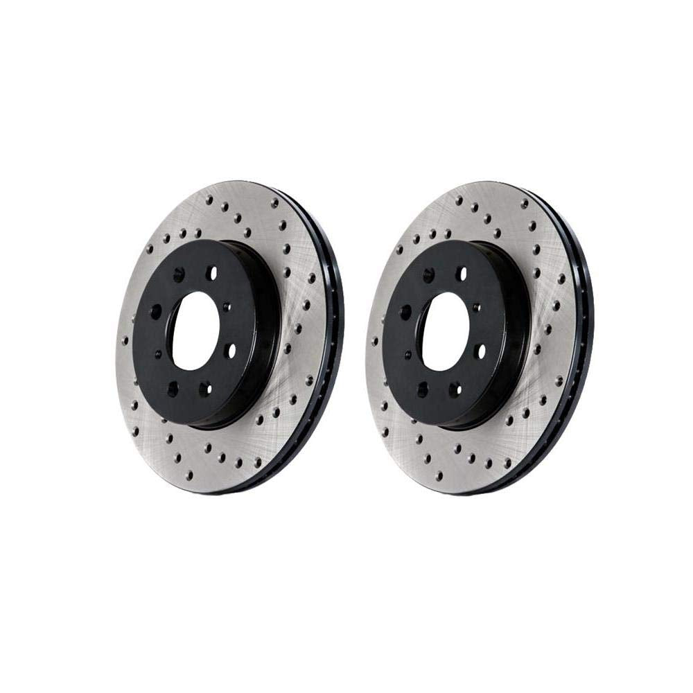 12867046L Centric Sport Cross Drilled Brake Rotor