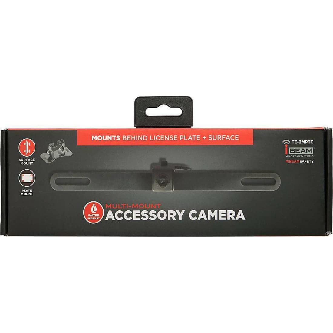 Accessory Camera Automotive IBEAM with Multi-Mounts and Active Parking Lines (TE-2MPTC)