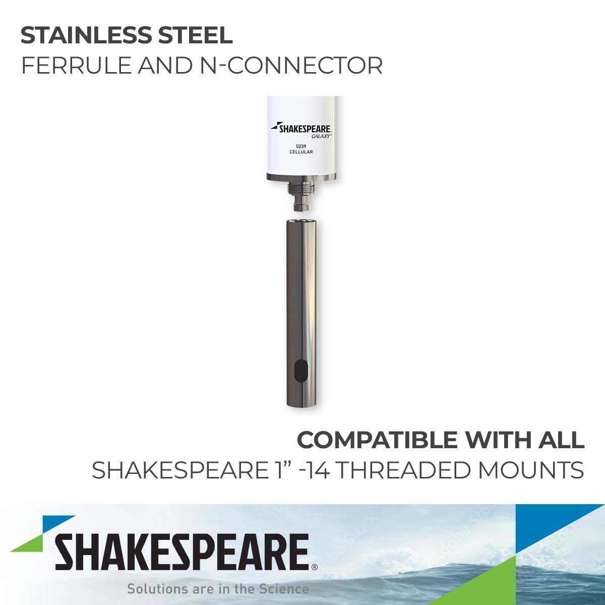 Galaxy 5239 Shakespeare World Band Cellular/Wi-Fi Antenna