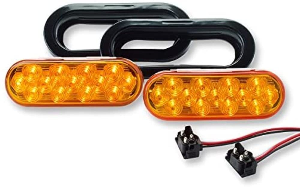 Custer 6.5" CPL65A-STR Amber Strobe Kit
