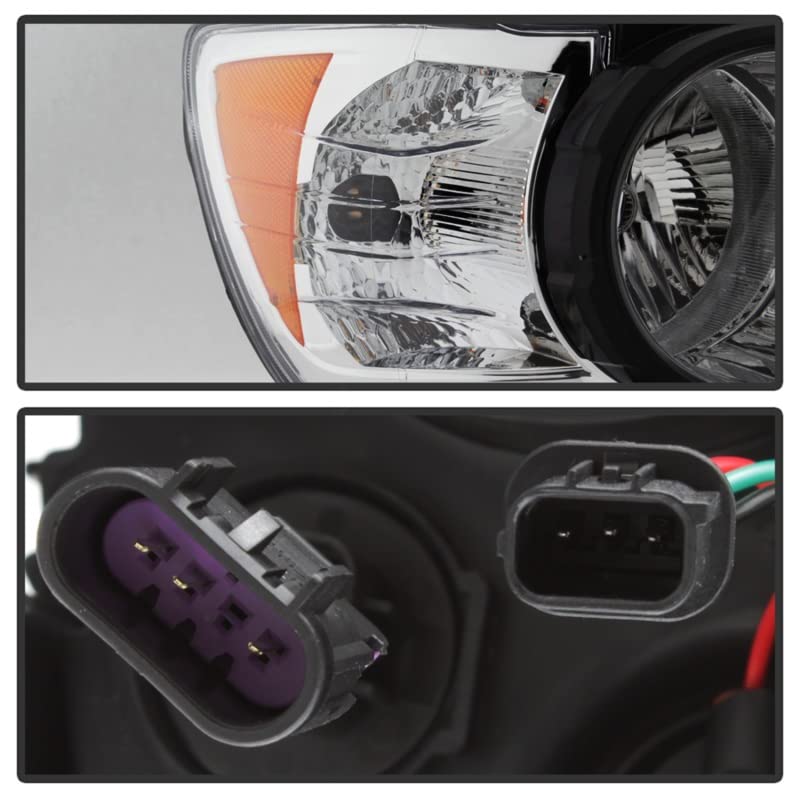 OE Style Xtune Halogen Headlight (HD-JH-CSON12-BK-R) (POE)
