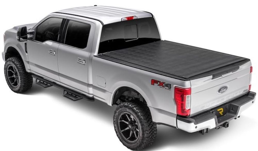 Sentry Truxedo Tonneau Cover, Roll-Up, Bed Rail Attachment, Vinyl Top, Black, 5 ft Bed