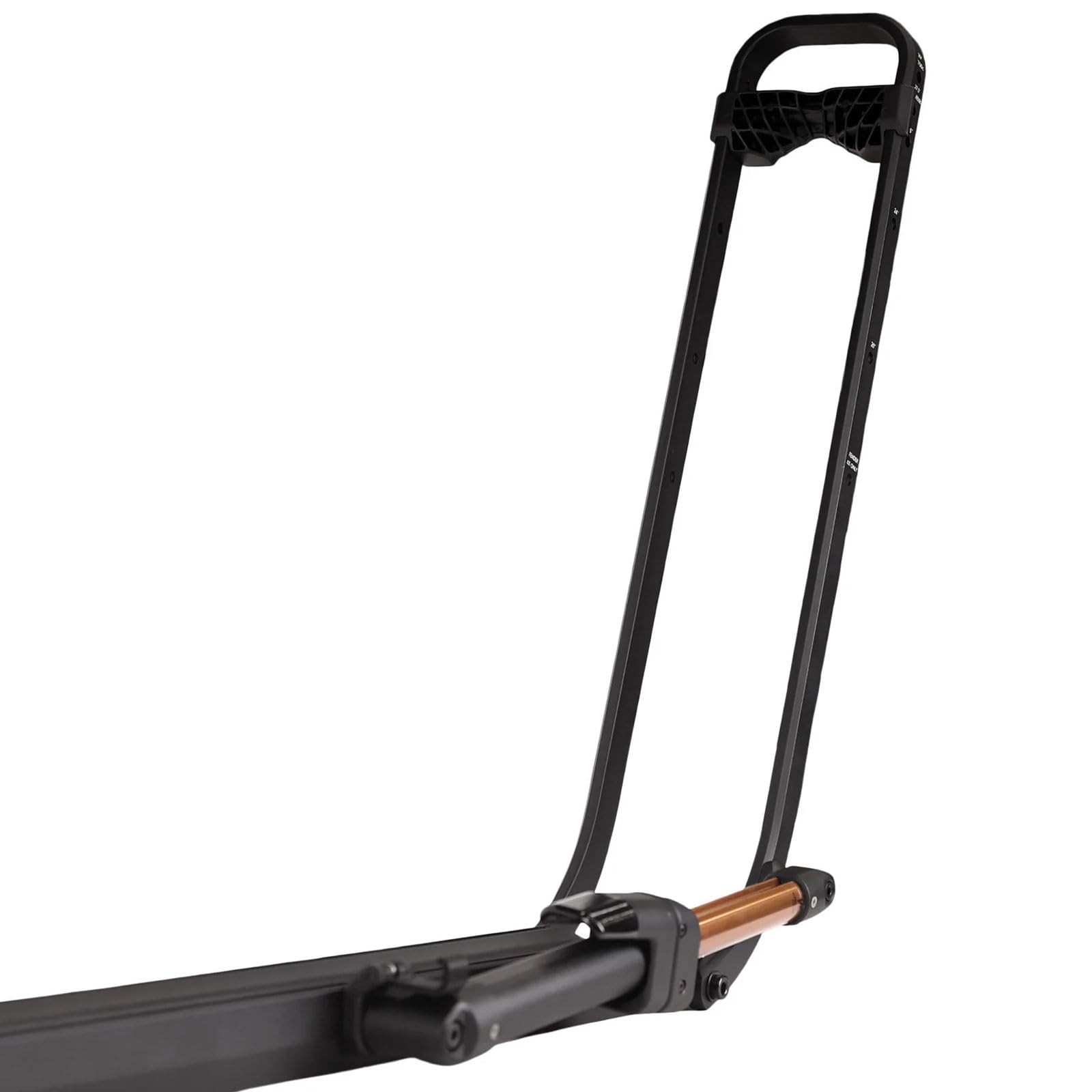 Kuat Piston SR - Secure Durable Rugged Kashima-Coated Portable Foldable Easy-to-Use No Frame Contact Rooftop Bike Rack with 53" Max Wheelbase & 5" Max Tire Width, 1 Bike Capacity