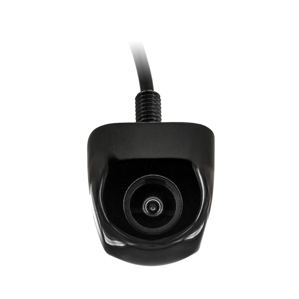 Above License Plate Backup Cam iBeam W/Gloss Black Metal Housing