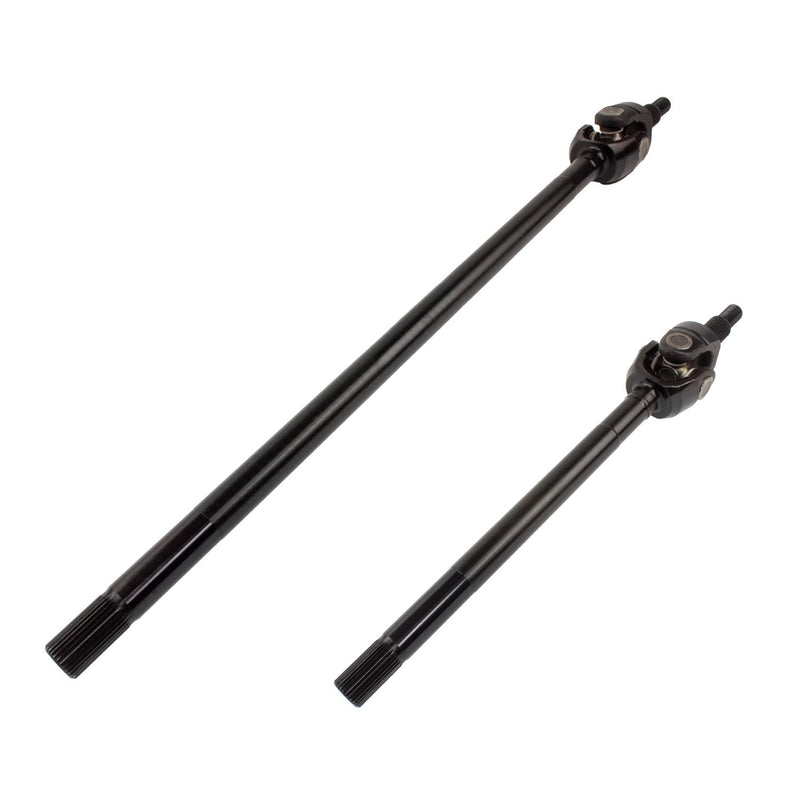 TEN Factory Bolt Pattern MG22155 Spline Drive Axle Shaft Assembly for Dana 44 Standard 30 Spline Left and Right - Fits Jeep Wrangler JK Rubicon (2007–2018) Replaces 12155 AXN24115 DC-D44-JK, YA W24168
