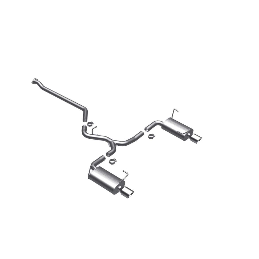 Performance MagnaFlow Exhaust System 16856: Cat-Back, Street Series, Compatible with 2008-2010 Subaru Impreza