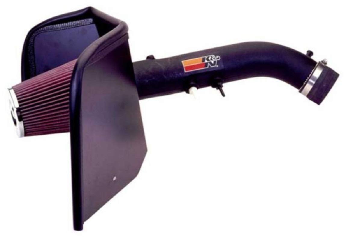 Cold Air Intake System K&N: High-Flow Air-Filter, Increase Performance & Horsepower: Compatible with 2000-2002 TOYOTA Tundra, 57-9019
