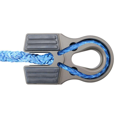 Flat Splicer Factor 55 Low-Profile Design for Synthetic Rope, Fits Synthetic Rope up to 1/2" - Gray