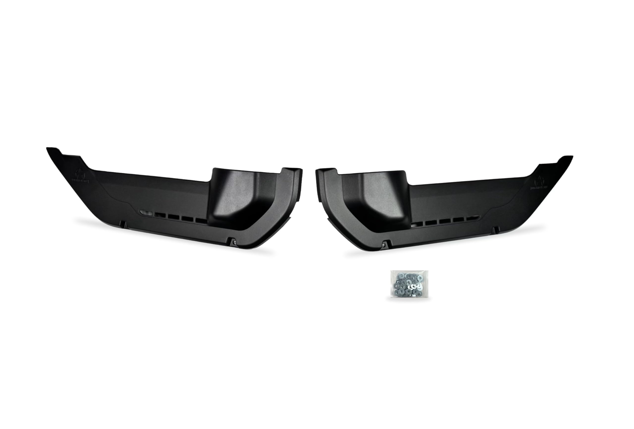 Front Door Pockets Unofficial USE ONLY™ for 2018-2025 Jeep Wrangler JL, JLU, JT Gladiator | Saggy Net Replacement | Electric Seat Compatible | Designed and Made in USA (2 Door)