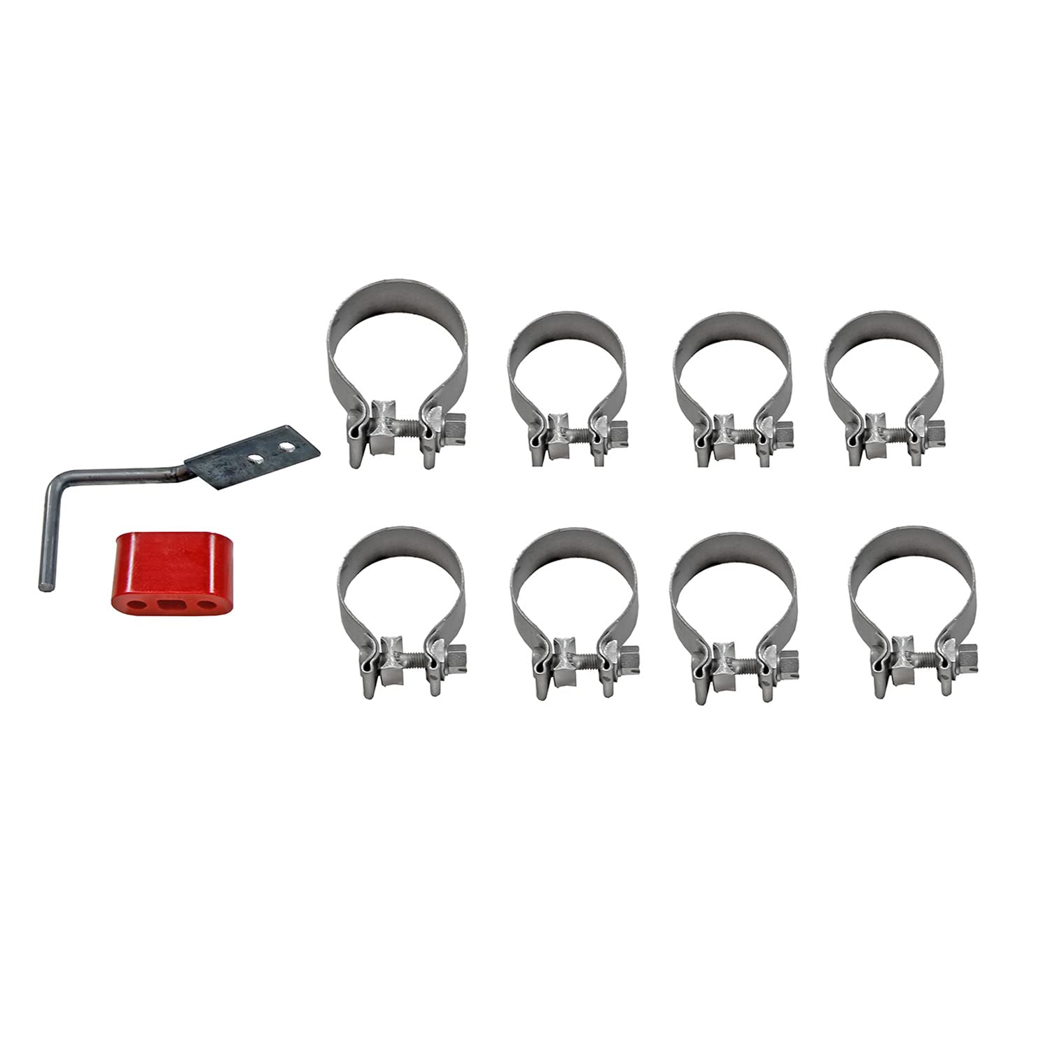 Flowmaster FlowFX 718100 Cat-Back Exhaust Kit 3.5 to 3 Inch Dual Side Exit 409 Stainless Steel 4.5 Inch Black Ceramic Coat StainlessTips Compatible with 2017-2024 Ford F250/F350 Super Duty 6.2L 7.3L