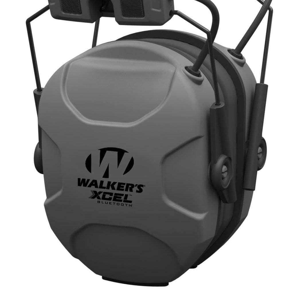 WALKER'S Digital XCEL GWP-XSEM-BT Electronic Muff Voice Clarity, Bluetooth Grey