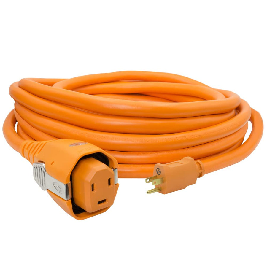 Marine SmartPlug C15253 Dual-Configuration Cordset | 15 Amp Marine-Grade Power Cord for Boats and RVs | Heavy-Duty RV Electrical Cord | Weather-Resistant Shore Plug, 25 Ft