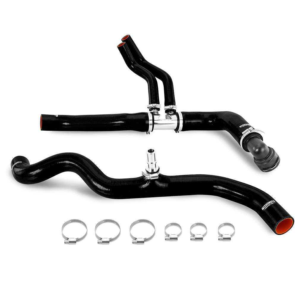 Mishimoto Silicone Coolant Hose Kit MMHOSE-X35T-18BK, Compatible With 2018-2019 Ford Expedition 3.5L EcoBoost, Black