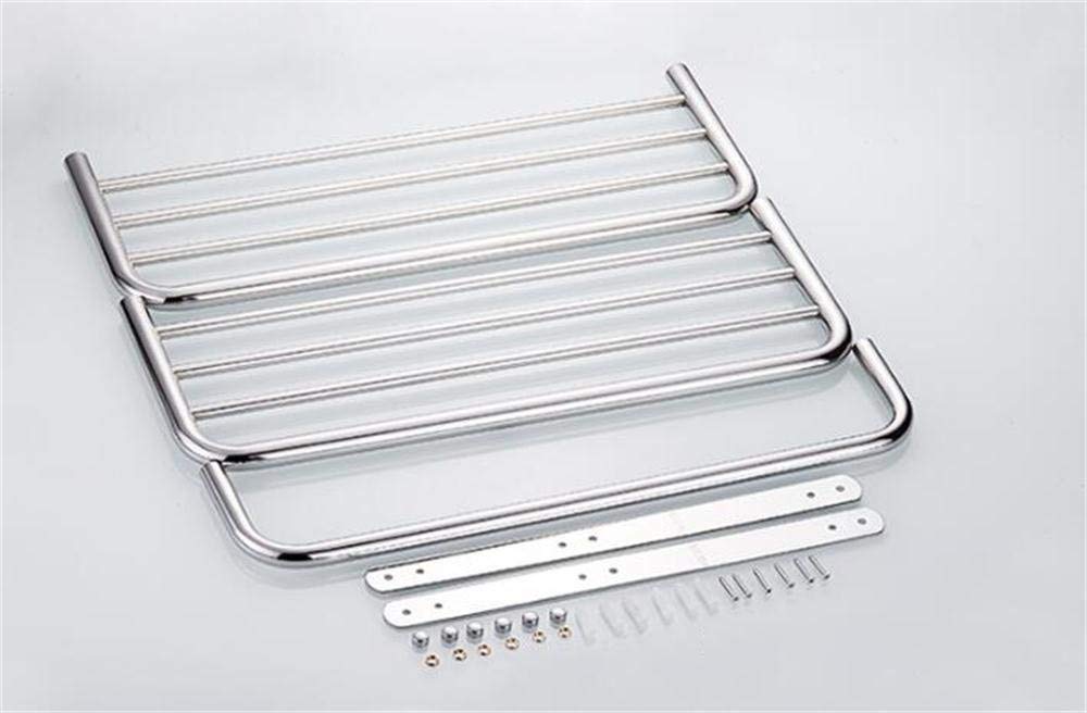 304 Stainless Steel BTBT Bathroom Shelves, Chrome Bathroom Shelves/Towel Rack, Wall Shelf for Bathroom (Size: 57cm)
