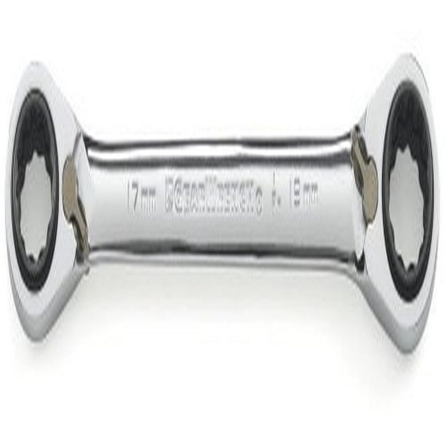 QuadBox™ GEARWRENCH 12 Pt. Reversible Ratcheting Wrench, 16mm x 17mm & 18mm x 19mm - 85212