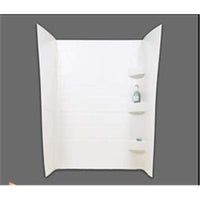 SHWRWALL S.RECREATION 24X38X66WHITE