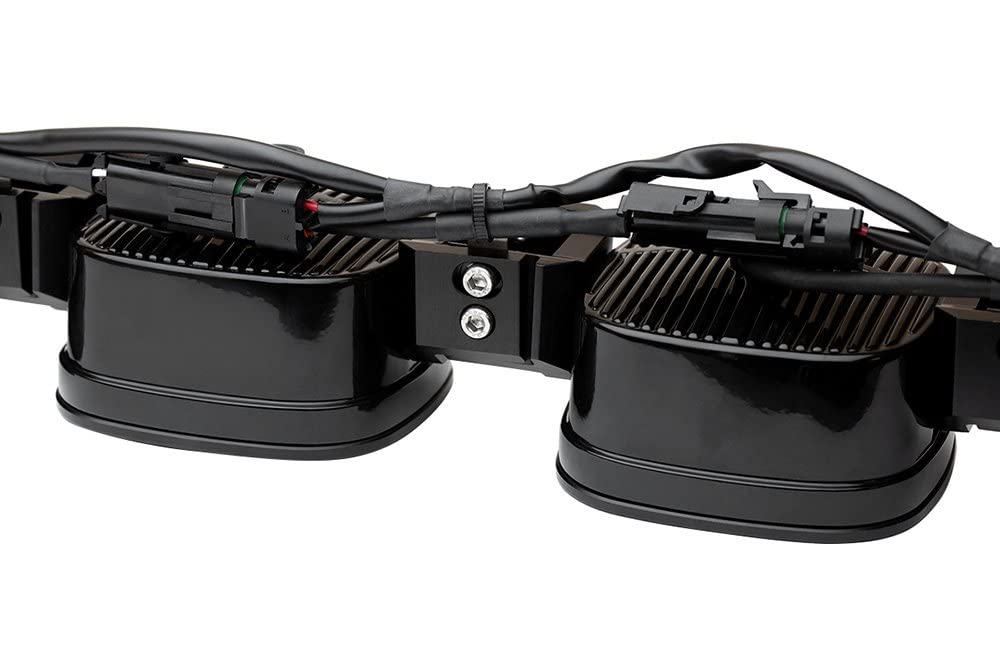 XL Sport Baja Designs LED Linkable Light Bar Kit with Links, Rock Guards - Universal Fit, 104w (4 XL LED)