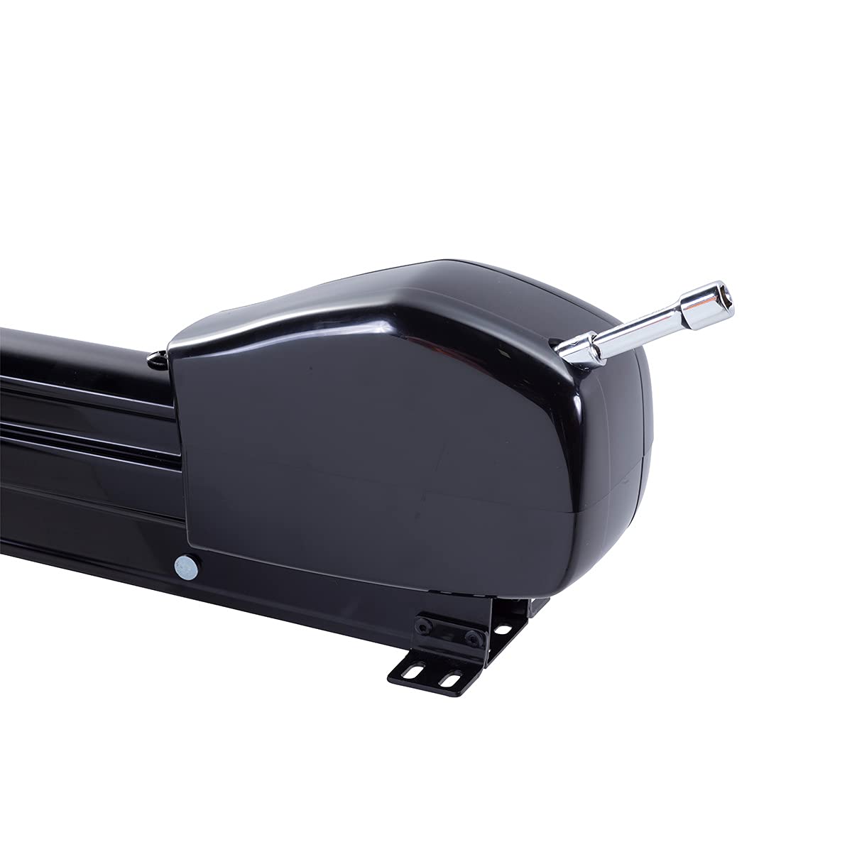 3000 Series Solera Short Black Universal RV Awning Arms & Hardware Kit with One-Touch Power Extend/Retract, One-Handed Adjustable Pitch Projection, Auto Rain Dump - 2023052355