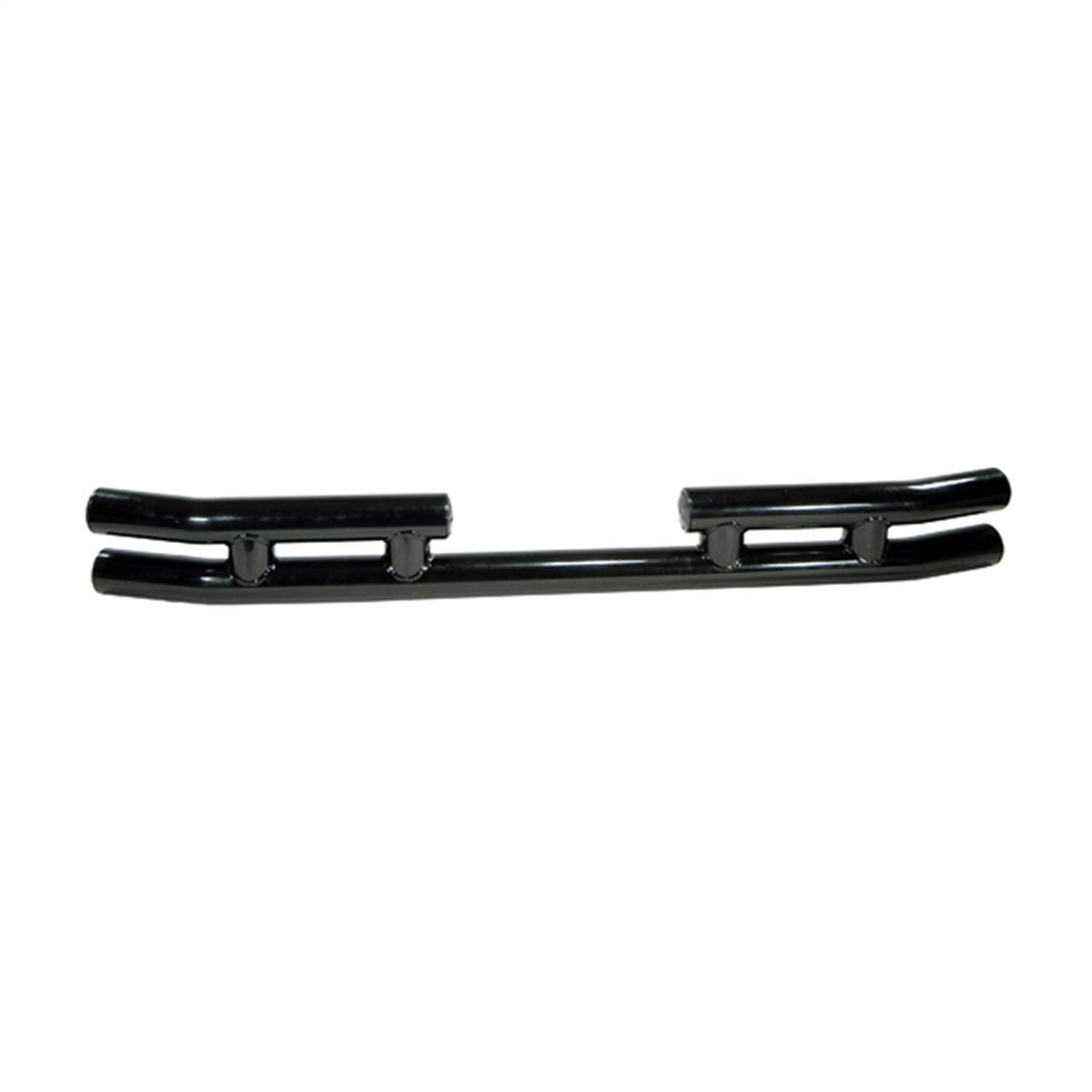 Rear Rugged Ridge Dual Tube Bumper | Mid-Width, Steel, Black | 11570.03 | Fits 1987-2006 Jeep Wrangler YJ/TJ