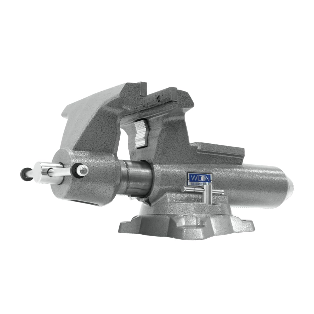 Wilton Pro Mechanics Bench Vise, 10" Jaw Width, 12" Jaw Opening, 5-1/4" Throat (Model 8100M)