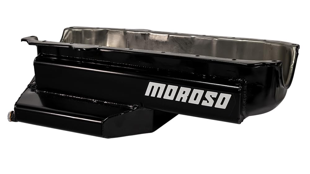 6.5" Moroso Oval Track Oil Pan for Chevy Small-Block Engines