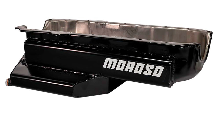6.5" Moroso Oval Track Oil Pan for Chevy Small-Block Engines