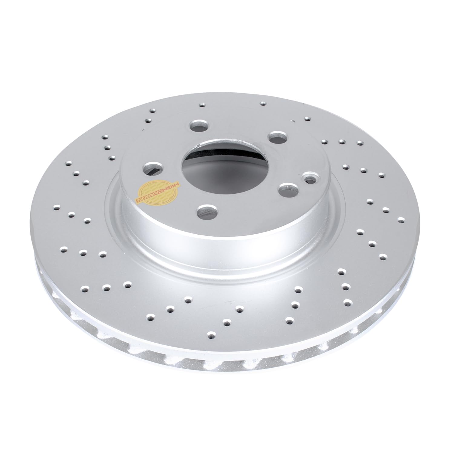 Power Stop EBR1629EVC High Carbon Evolution GEOMET Coated Front Brake Rotor For Mercedes-Benz E500 2004-2006, Mercedes-Benz SL500 2004-2006 [Model Specific]