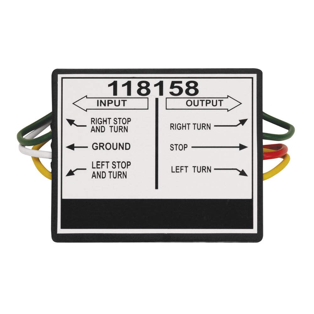 2 Wire Draw-Tite 118158 to 3 Wire Taillight Converter
