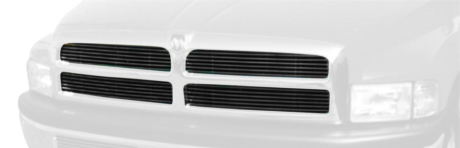 Horizontal T-Rex 20450 Aluminum Polished Finish Billet Grille Insert for Dodge Ram PickUp
