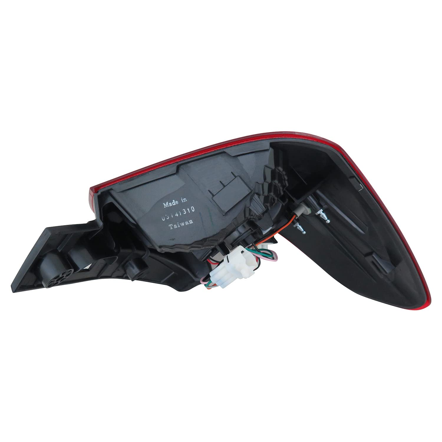 Right TYC Tail Light Assembly Compatible with 2012-2016 Subaru Impreza